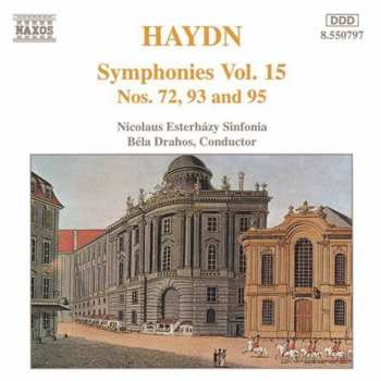 CD Joseph Haydn: Symphonies Vol. 15 (Nos. 72, 93 And 95)