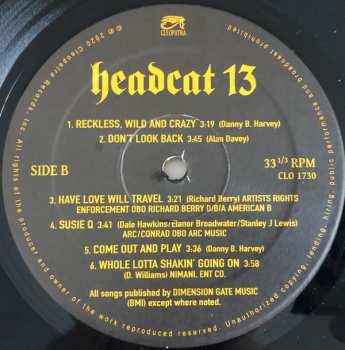 LP Headcat 13: Headcat 13 LTD