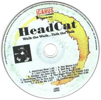 CD The Head Cat: Walk The Walk..Talk The Talk