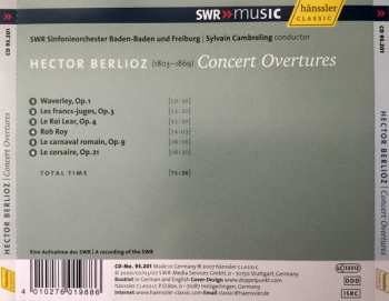 CD Hector Berlioz: Concert Overtures
