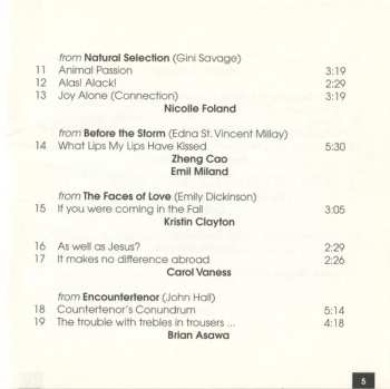 CD Various: Faces Of Love: The Songs Of Jake Heggie