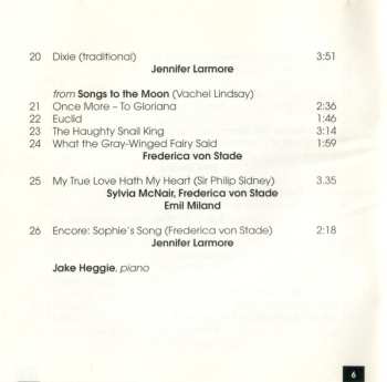 CD Various: Faces Of Love: The Songs Of Jake Heggie