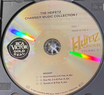 2CD/Box Set Edvard Grieg: The Heifetz Chamber Music Collection I