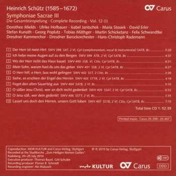 8CD/Box Set Heinrich Schütz: Die Gesamteinspielung, Box II