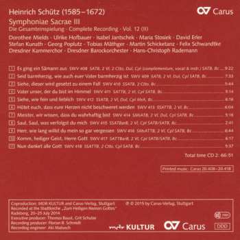 8CD/Box Set Heinrich Schütz: Die Gesamteinspielung, Box II