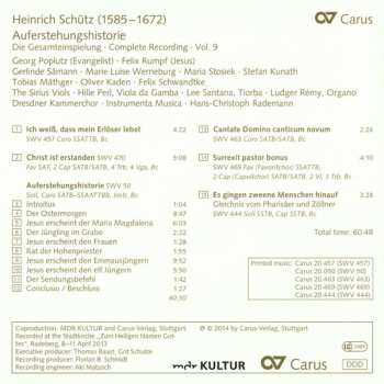 8CD/Box Set Heinrich Schütz: Die Gesamteinspielung, Box II
