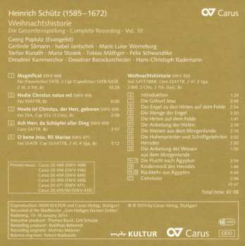 8CD/Box Set Heinrich Schütz: Die Gesamteinspielung, Box II