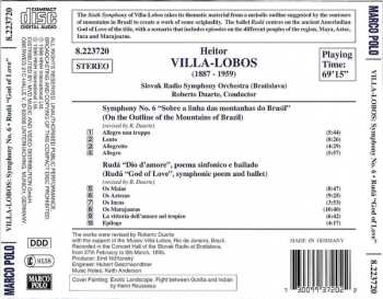 CD Slovak Radio Symphony Orchestra: Symphony No. 6; Ruda "Dio D'amore", Symphonic Poem And Ballet