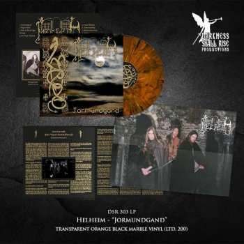 LP Helheim: Jormundgand (transparent Orange Black Marble Vinyl)