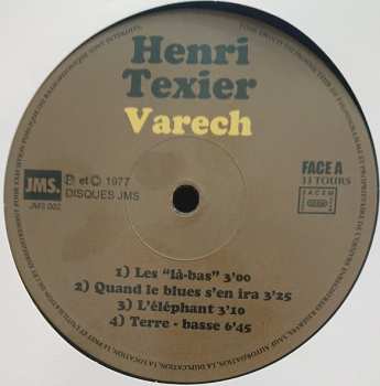 LP Henri Texier: Varech