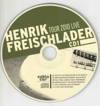 2CD Henrik Freischlader: Tour 2010 Live