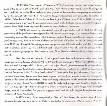 2CD Henry Brant: The Henry Brant Collection, Volume 1