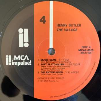 2LP Henry Butler: The Village