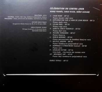 CD Beñat Achiary: Célébration Du Contre-Jour