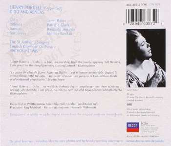 CD Henry Purcell: Dido And Aeneas