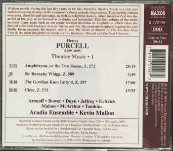 CD Henry Purcell: Theatre Music • 1