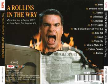 CD Henry Rollins: A Rollins In The Wry