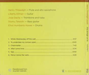 CD Henry Threadgill's Zooid: This Brings Us To Volume I