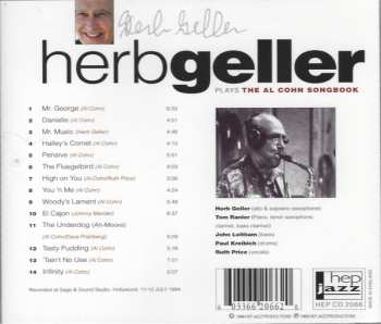 CD Herb Geller: Plays The Al Cohn Songbook