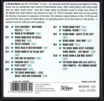 10CD/Box Set Herbie Mann: Milestones Of A Legend - The Best 1954-1962