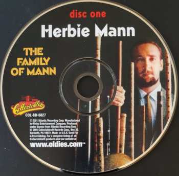2CD Herbie Mann: The Family Of Mann / The Wailing Dervishes