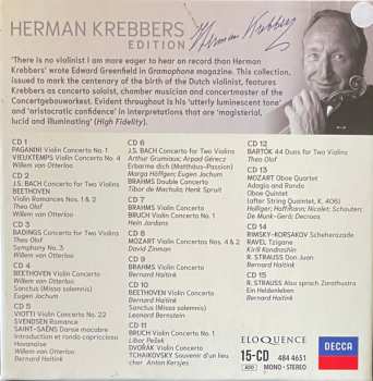 15CD/Box Set Herman Krebbers: Edition
