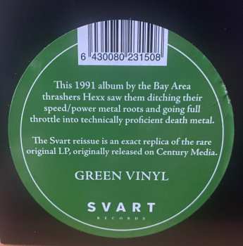 LP Hexx: Morbid Reality CLR