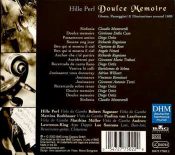CD Hille Perl: Doulce Memoire. Glosas, Passeggiati & Diminutions Around 1600
