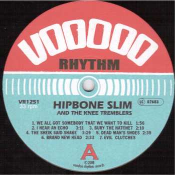 LP Hipbone Slim And The Knee Tremblers: The Sheik Said Shake