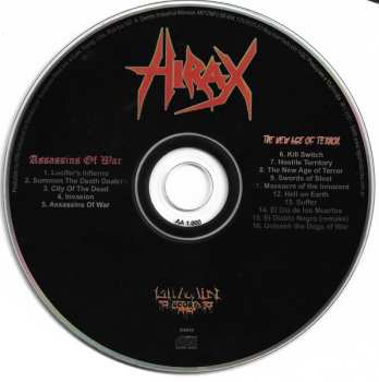 CD Hirax: Assassins Of War / The New Age Of Terror