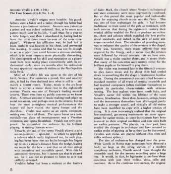 CD Antonio Vivaldi: The Four Seasons