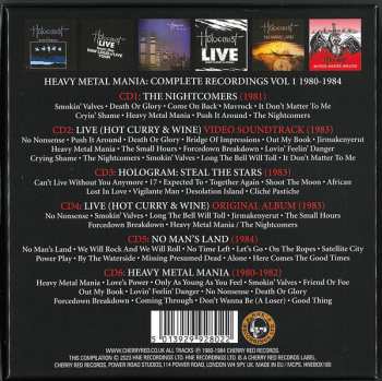 6CD/Box Set Holocaust: Heavy Metal Mania (Complete Recordings Vol.1 1980-1984)