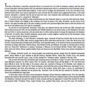 CD Homesick James: Juanita 