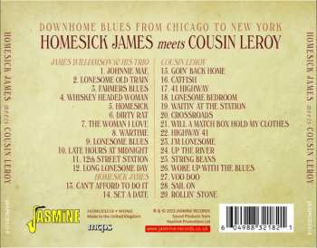 CD Homesick James: Downhome Blues From Chicago To New York