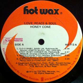 CD Honey Cone: Love Peace & Soul + 5
