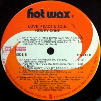 CD Honey Cone: Love Peace & Soul + 5