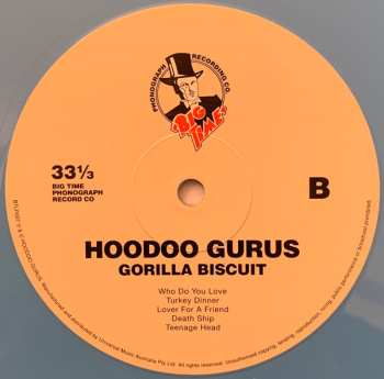 2LP Hoodoo Gurus: Gorilla Biscuit CLR