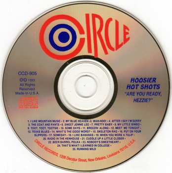 CD Hoosier Hot Shots: Are You Ready Hezzie?