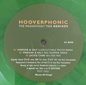 LP Hooverphonic: The Magnificent Tree Remixes LTD | NUM | CLR