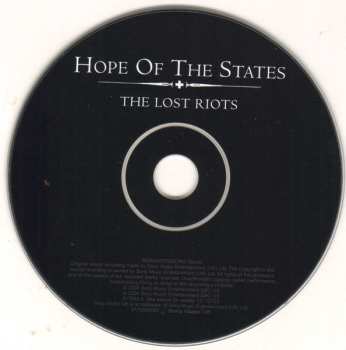 2LP Hope Of The States: Lost Riots