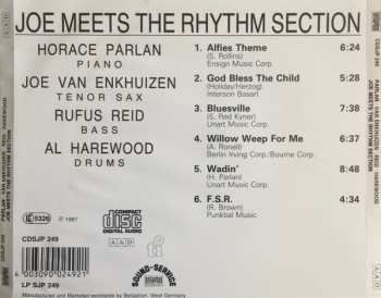 CD Horace Parlan: Joe Meets The Rhythm Section