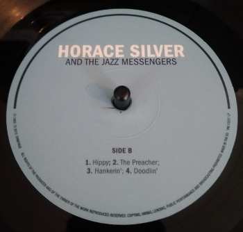 LP Art Blakey & The Jazz Messengers: Horace Silver And The Jazz Messengers