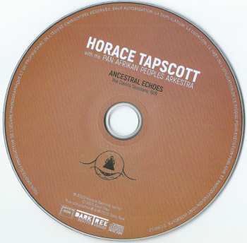 CD Horace Tapscott: Ancestral Echoes - The Covina Sessions, 1976