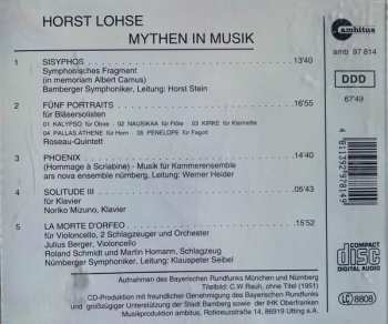 CD Horst Lohse: Mythen In Musik