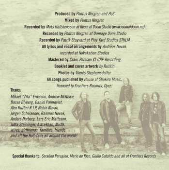 CD House Of Shakira: Radiocarbon