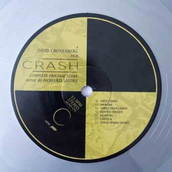 2LP Howard Shore: David Cronenberg's Crash (Complete Original Score) CLR