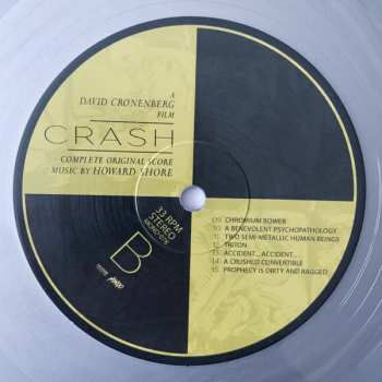 2LP Howard Shore: David Cronenberg's Crash (Complete Original Score) CLR