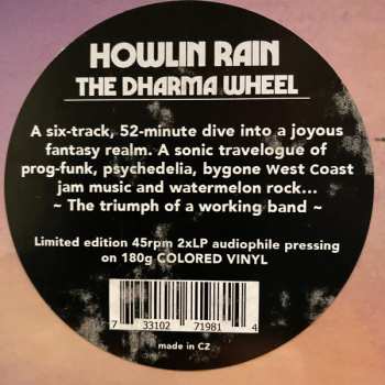 2LP Howlin Rain: The Dharma Wheel CLR