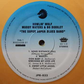 LP Bo Diddley: The Super Super Blues Band CLR | LTD