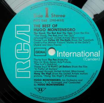 LP Hugo Montenegro: The Best Of Hugo Montenegro